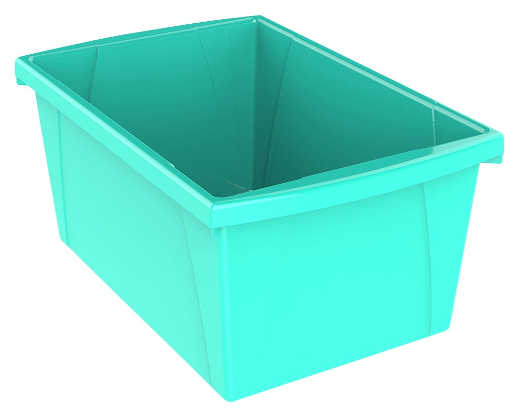 Picture of Storex Industries 2021331 5.5 gal Classroom Storage Bin&#44; Teal