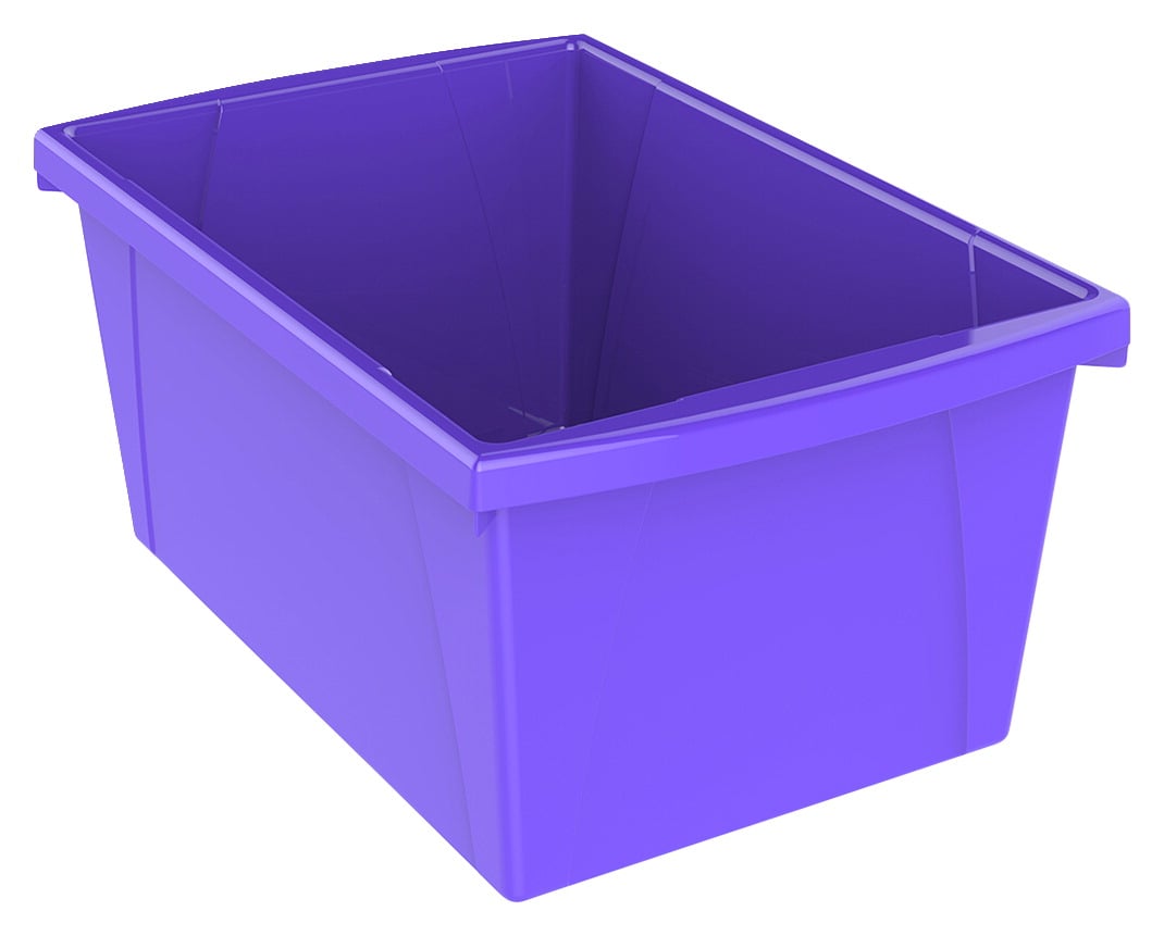 Picture of Storex Industries 2021304 5.5 gal Classroom Storage Bin&#44; Purple