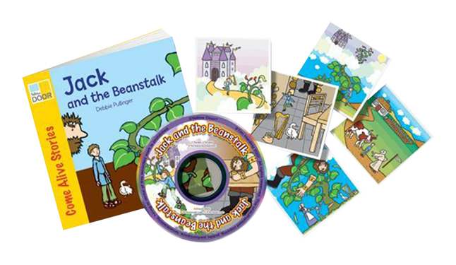Picture of Yellow Door 2040727 Jack & the Beanstalk Sing & Play Book Pack