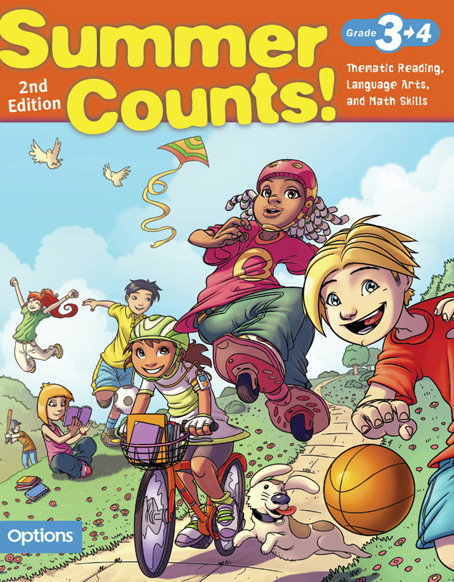 Picture of Command Robbinsville 1607320 Student Edition Summer Counts Book&#44; Grade 3