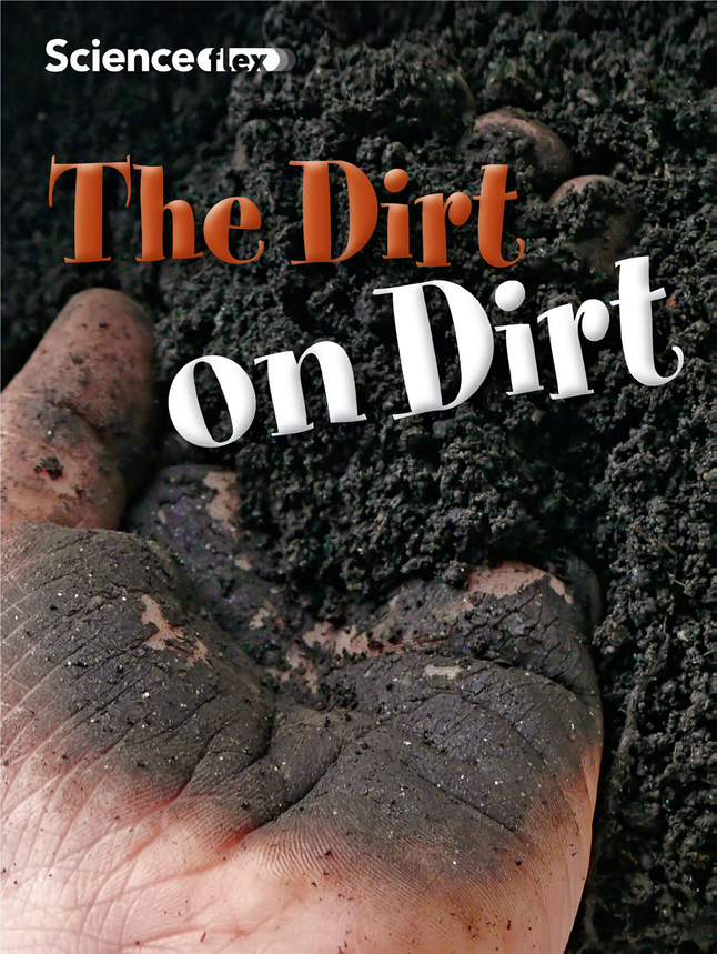 Picture of Standard Printing 2004213 ScienceFlex The Dirt on Dirt&#44; Blue Reader - Pack of 4