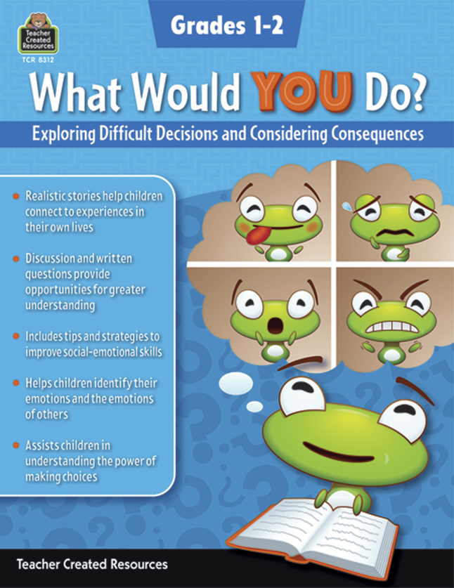 Picture of Teacher Created Resources 2090571 What Would You Do Workbook&#44; Grades 1 to 2