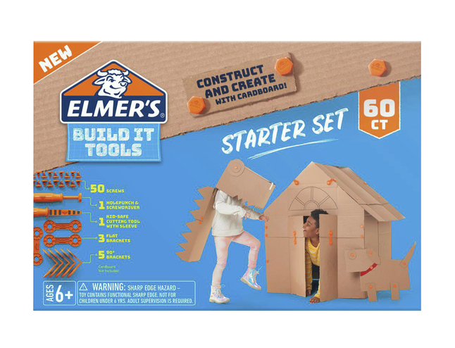 Picture of Sanford 2088529 Elmers Build It Tools Starter Set&#44; 60 Piece