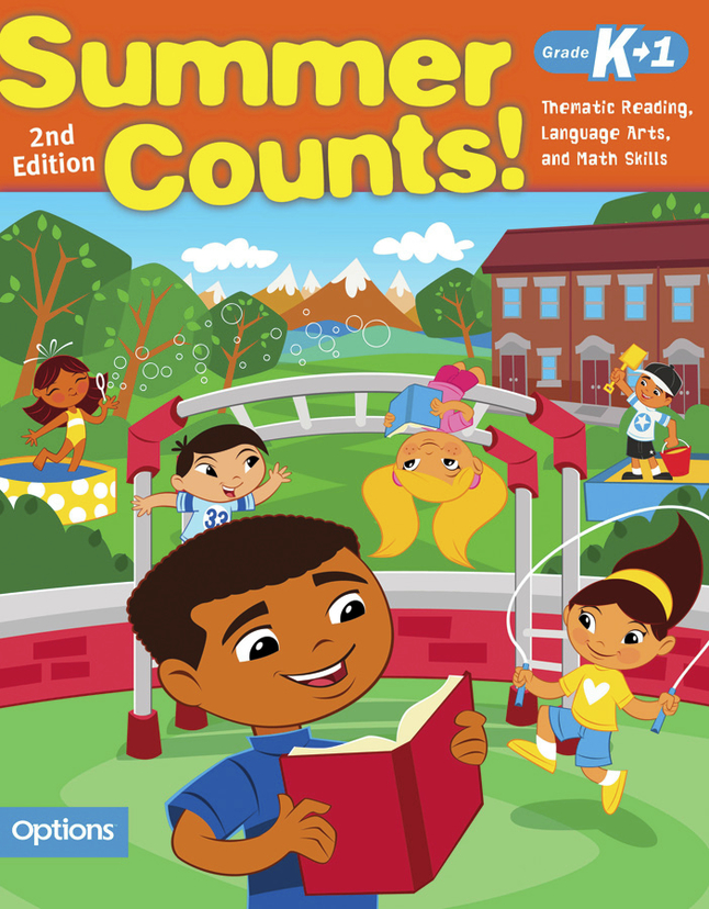 Picture of Command Robbinsville 1605834 Student Edition Summer Counts Book&#44; Grade K