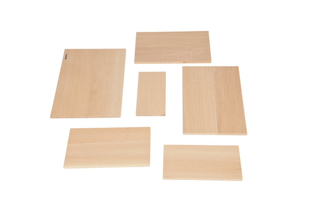Picture of Learning Advantage 2090389 Natural Architect Panels&#44; Rectangles - Set of 6