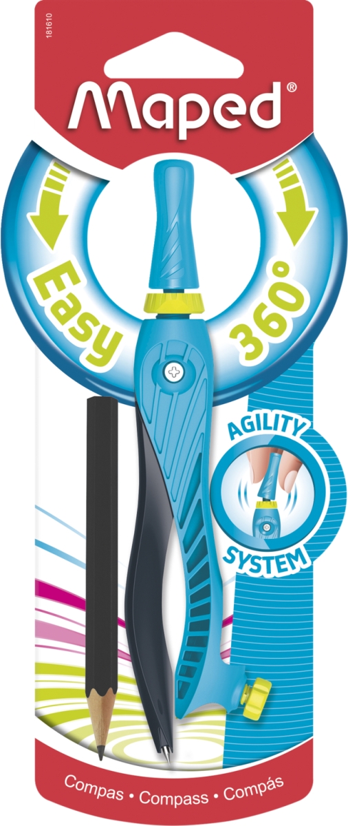 Picture of Maped Helix USA 2088558 KidZ Agility Compass with Universal Holder