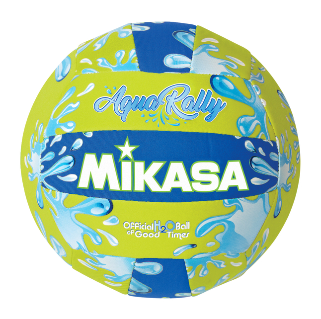 Picture of Mikasa Sports USA 2039284 Aqua Rally Volleyball&#44; Green & Blue