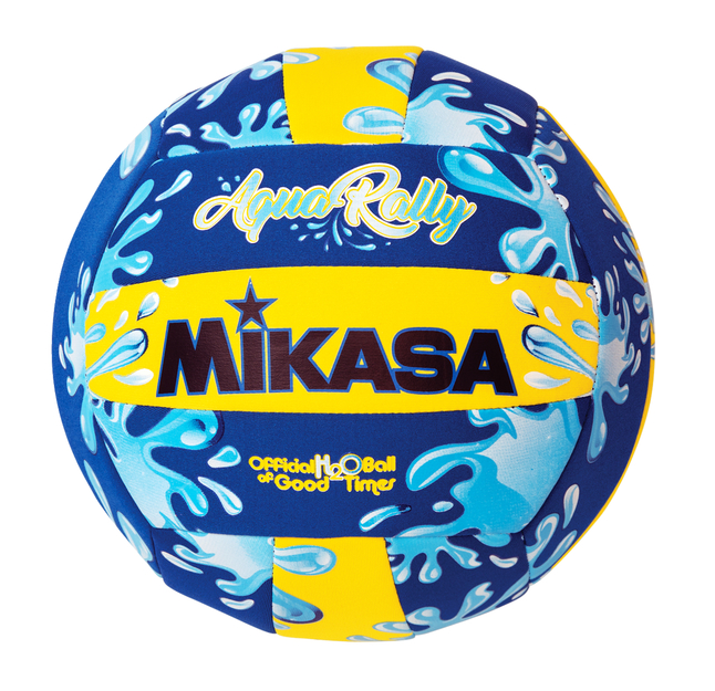 Picture of Mikasa Sports USA 2039278 Aqua Rally Volleyball&#44; Blue & Yellow