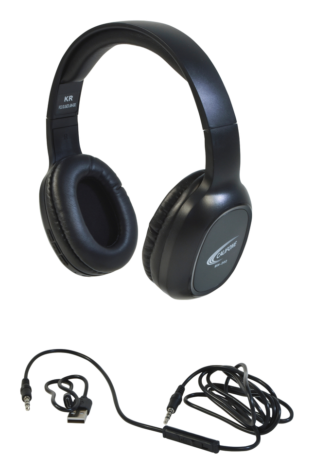 Picture of Ningbo Miclink Technology 2088912 Califone BH-202 Wireless Headset with Aux-T Cable