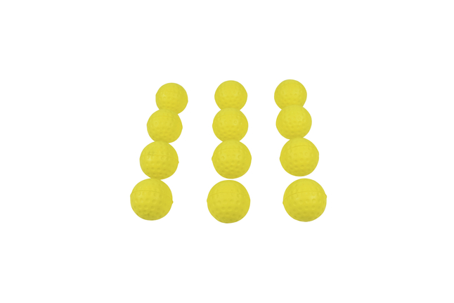 Picture of Jonson Bros Enterprise 2089148 Sportime Safety Golf Balls&#44; Yellow - Set of 12