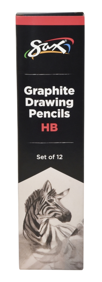 Picture of Pencil & Stationery Products 2090707 Sax Graphite Drawing Pencil&#44; HB Hardness - Pack of 12