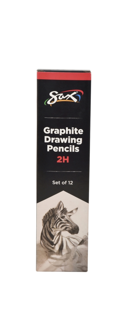 Picture of Pencil & Stationery Products 2090706 Sax Graphite Drawing Pencil&#44; 2H Hardness - Pack of 12