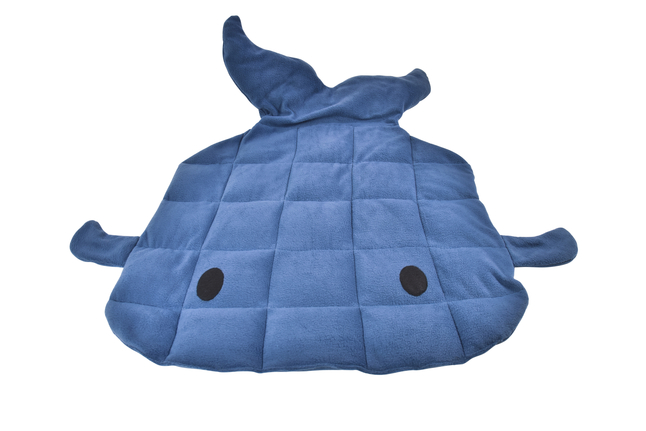 Picture of Covered in Comfort 2091447 Abilitations Weighted Whale Blanket&#44; 16 x 14 x 4 in.