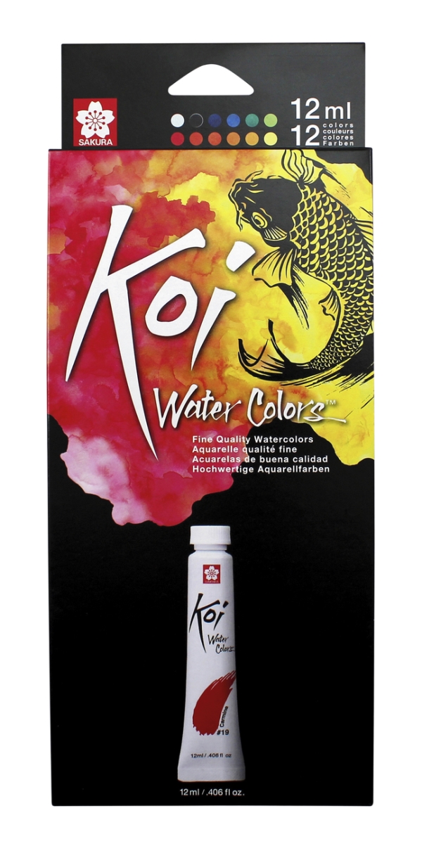 Picture of Sakura of America 2091079 12 ml Koi Watercolor Set&#44; Assorted Color - Set of 12