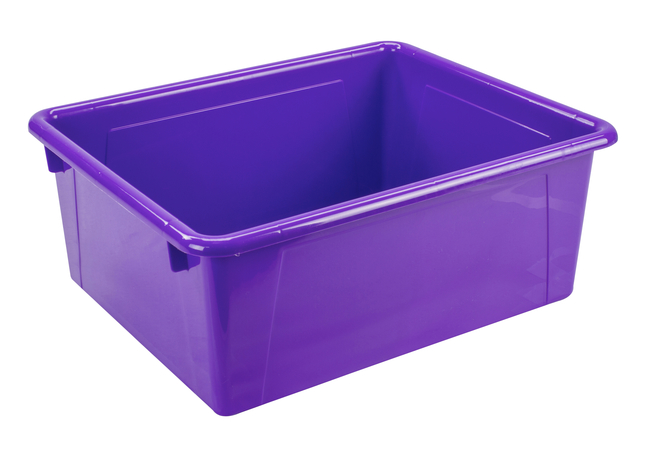 Picture of Storex Industries 2019913 10.75 x 13.37 x 5.25 in. School Smart Letter Size Storage Tray&#44; Violet