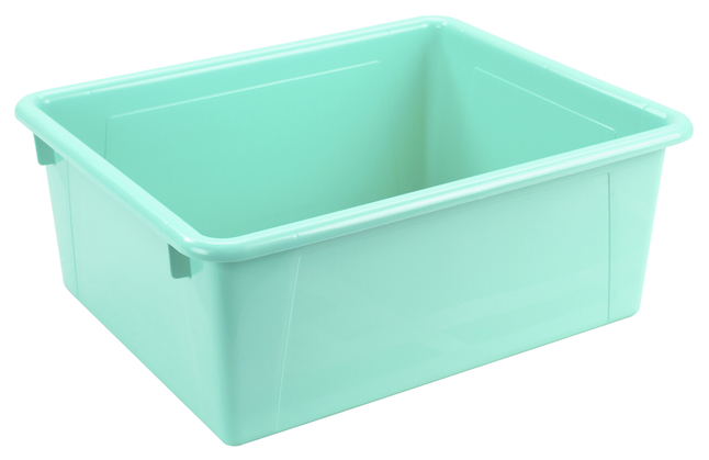Picture of Storex Industries 2019916 10.75 x 13.37 x 5.25 in. School Smart Letter Size Storage Tray&#44; Teal