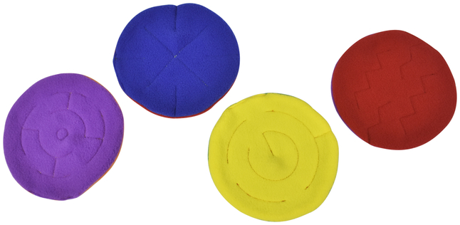 Picture of Everrich Industries 2048191 Abilitations A-Mazing Mats&#44; Mini Round - Set of 4