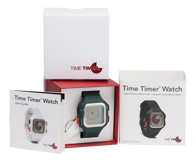 Large Timer Watch, Green