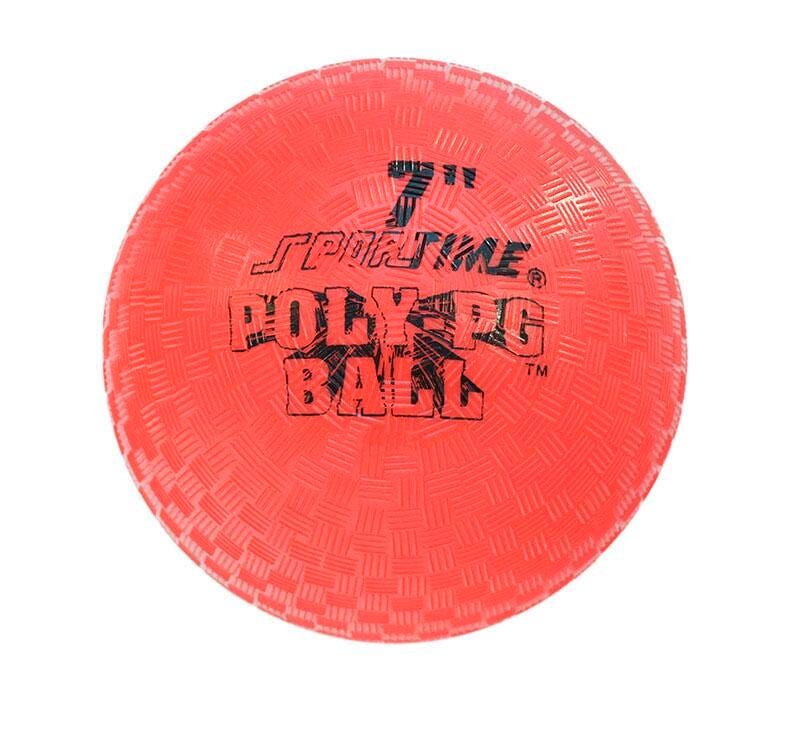 Picture of Sportime 2095342 7 in. Poly Playground Ball&#44; Red