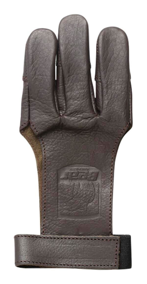 Picture of Bear Archery 2028243 Leather Shooting Glove&#44; Brown - Large