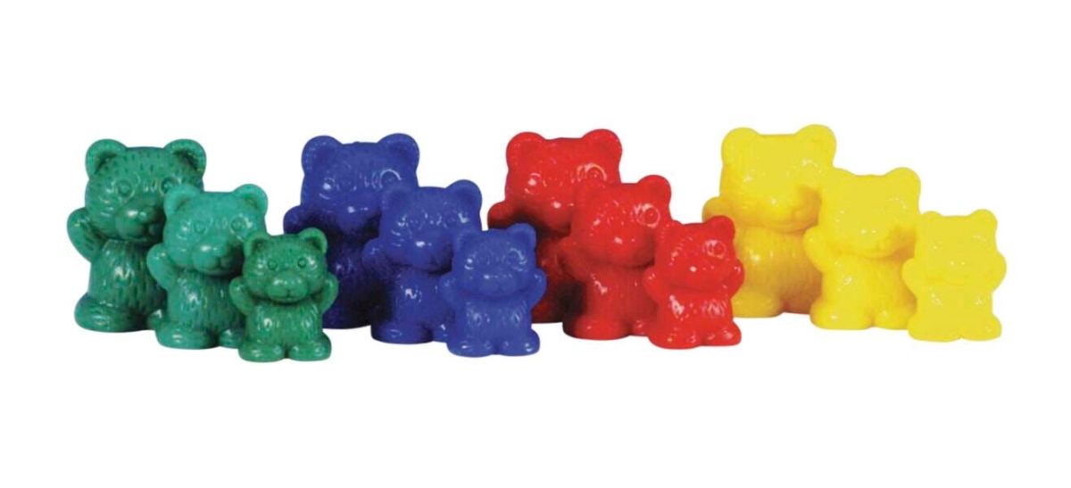 Picture of Achieve It 2105358 Teddy Bear Manipulative Counters - Ages 3 & Up - Set of 96