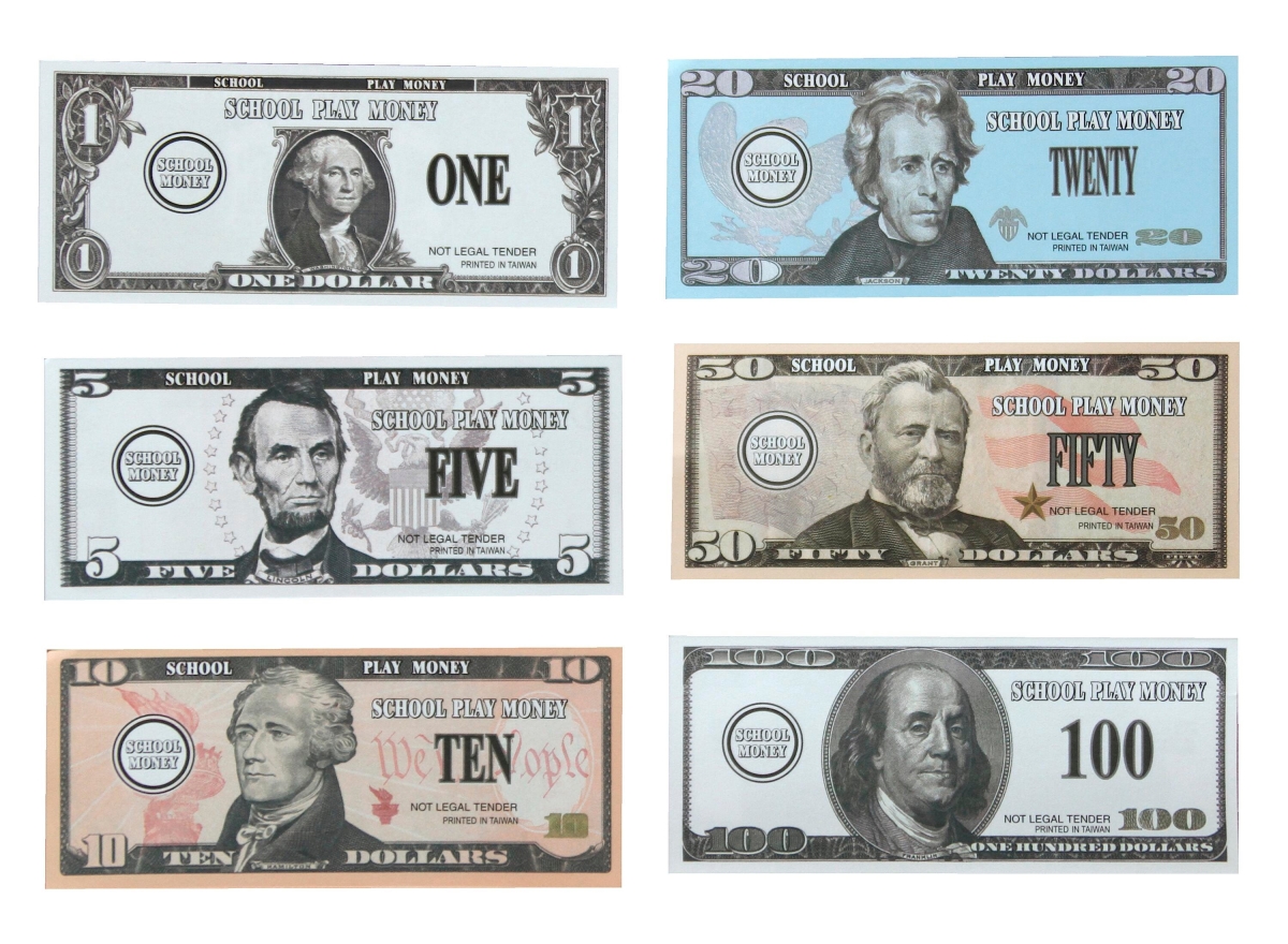 Picture of Achieve It 2105045 Play Money&#44; Assorted Color - 320 Bills