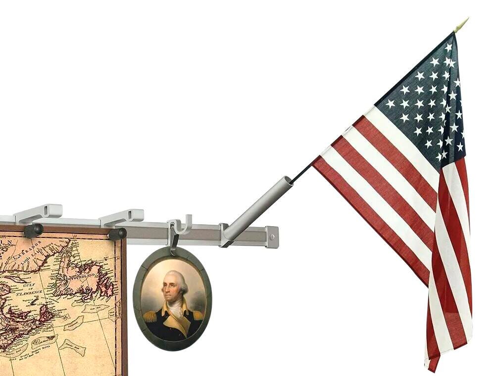Picture of MooreCo 1127860 1 in. Map Rail Accessories for Map Rail - Flag Holder