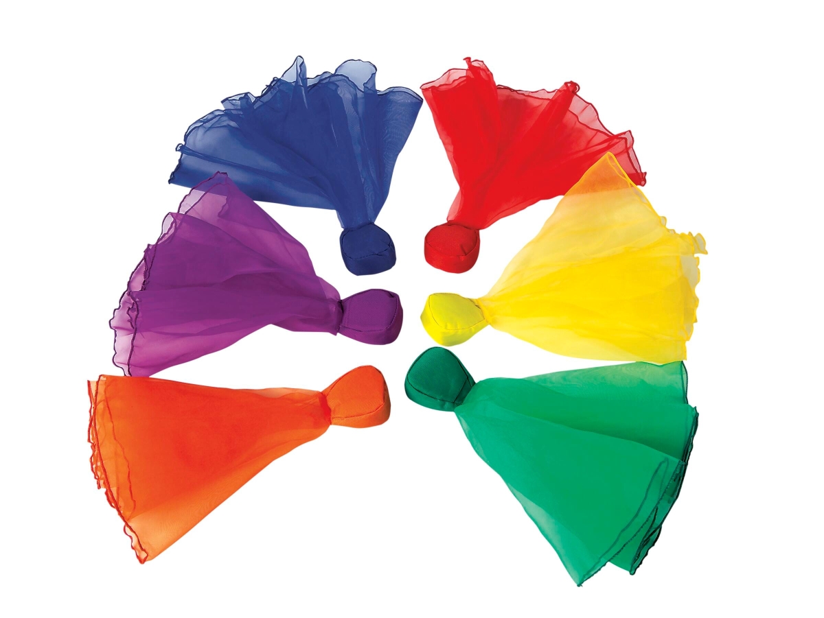 Picture of Sportime 2120265 Tosser Scarves&#44; Assorted Color - Set of 6