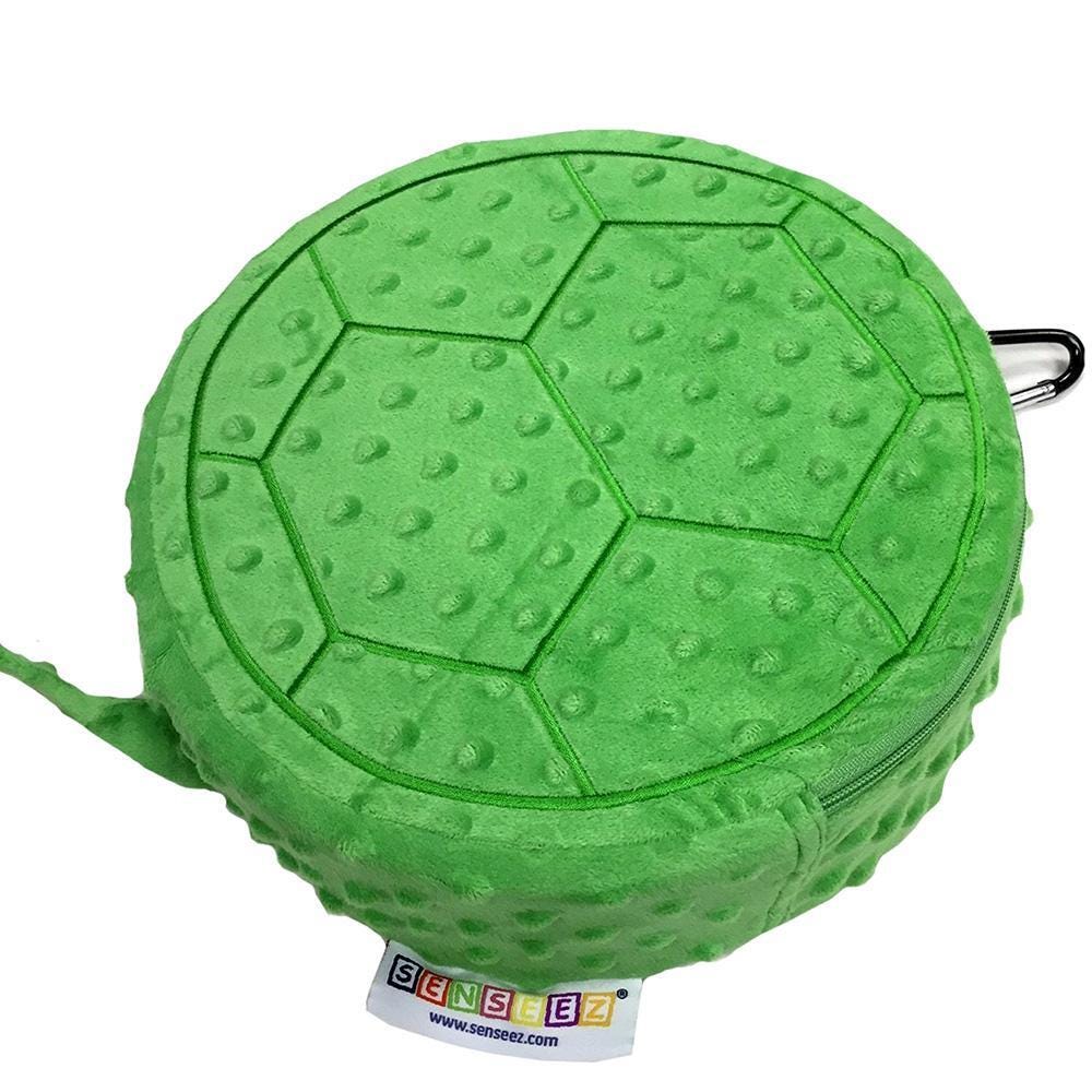 Picture of Senseez 2120740 9.5 x 9.5 x 3 in. Plush Vibrating Cushion&#44; Green