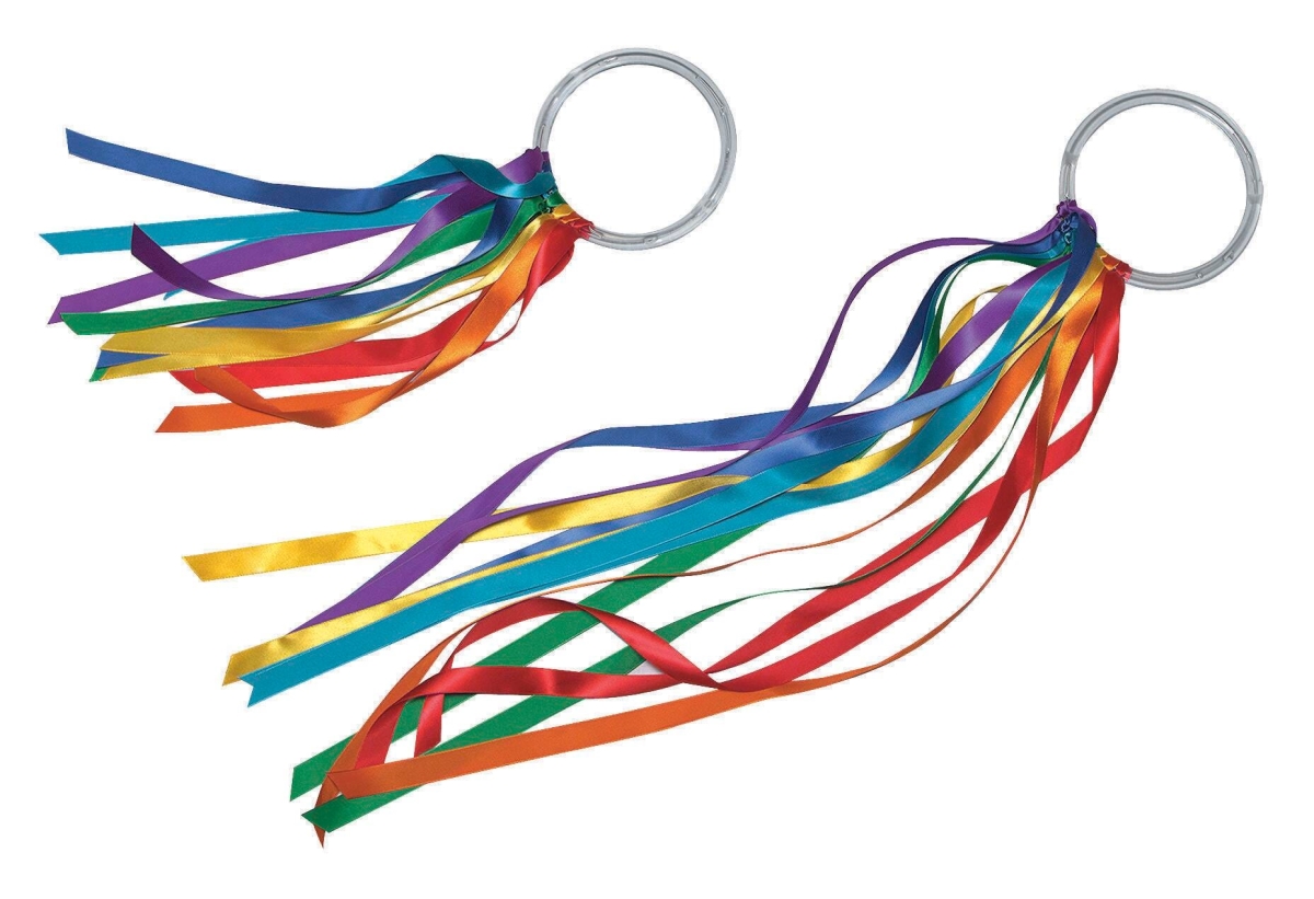 Picture of Sportime 1604287 12 in. Dancing Rainbow Hoops - Set of 6