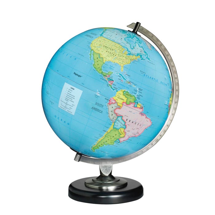 1541356  Day & Night Illuminated Globe - 12 in.