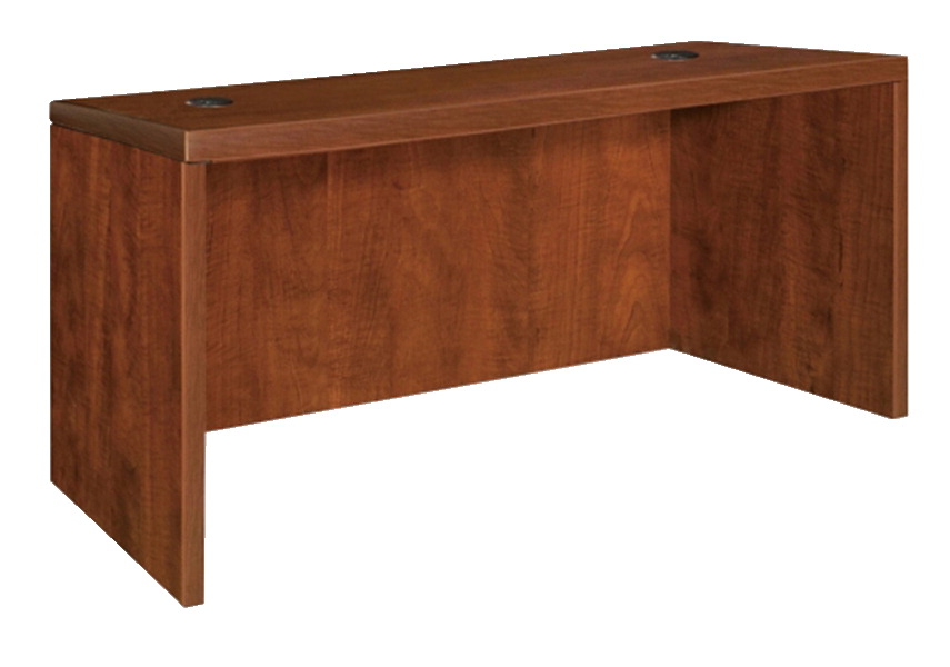 Picture of Lorell 1563868 Laminate Rectangular Desk Shell&#44; 47 x 29.5 x 29.5 in. - Cherry