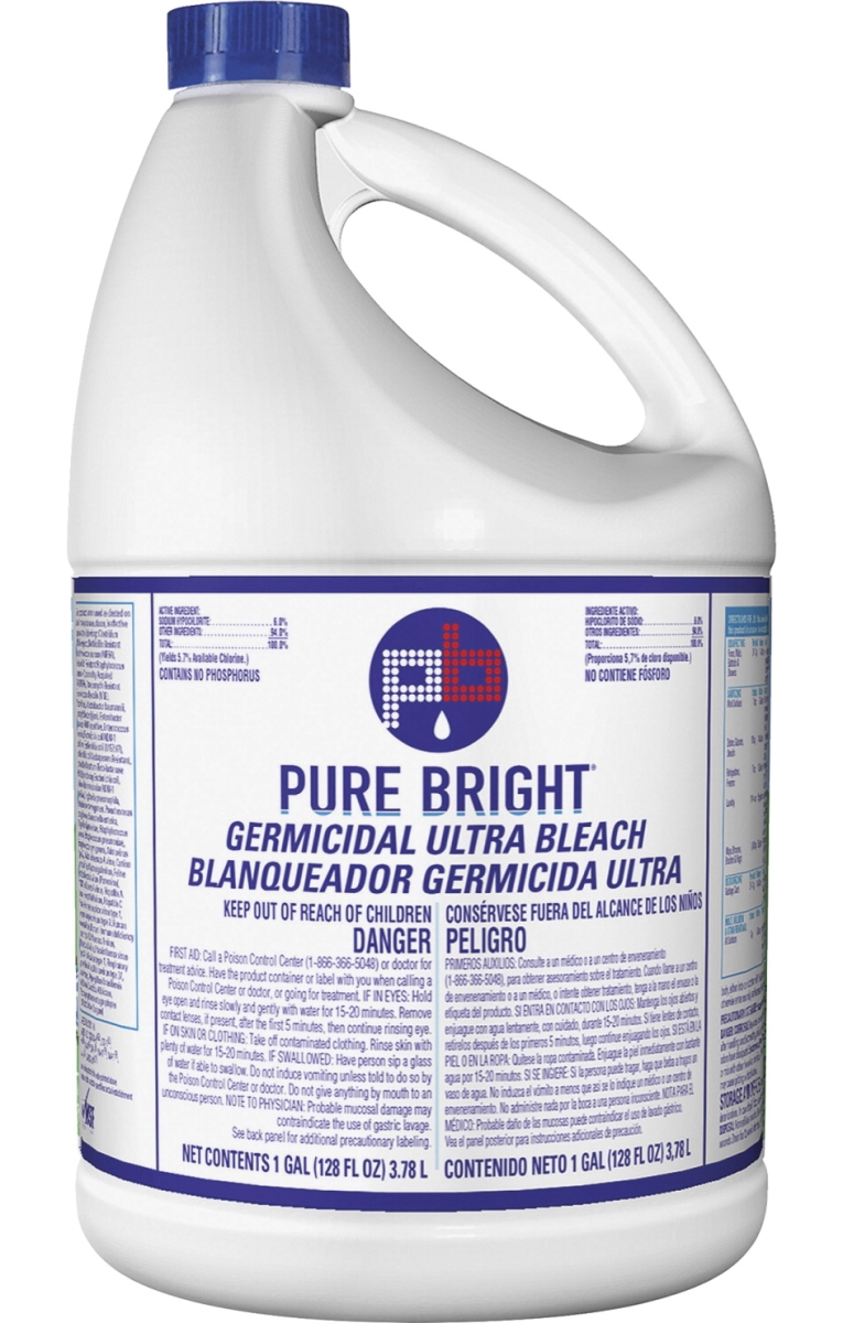 1564857 1 gal Custom Pure Bright Germicidal Ultra Bleach, White