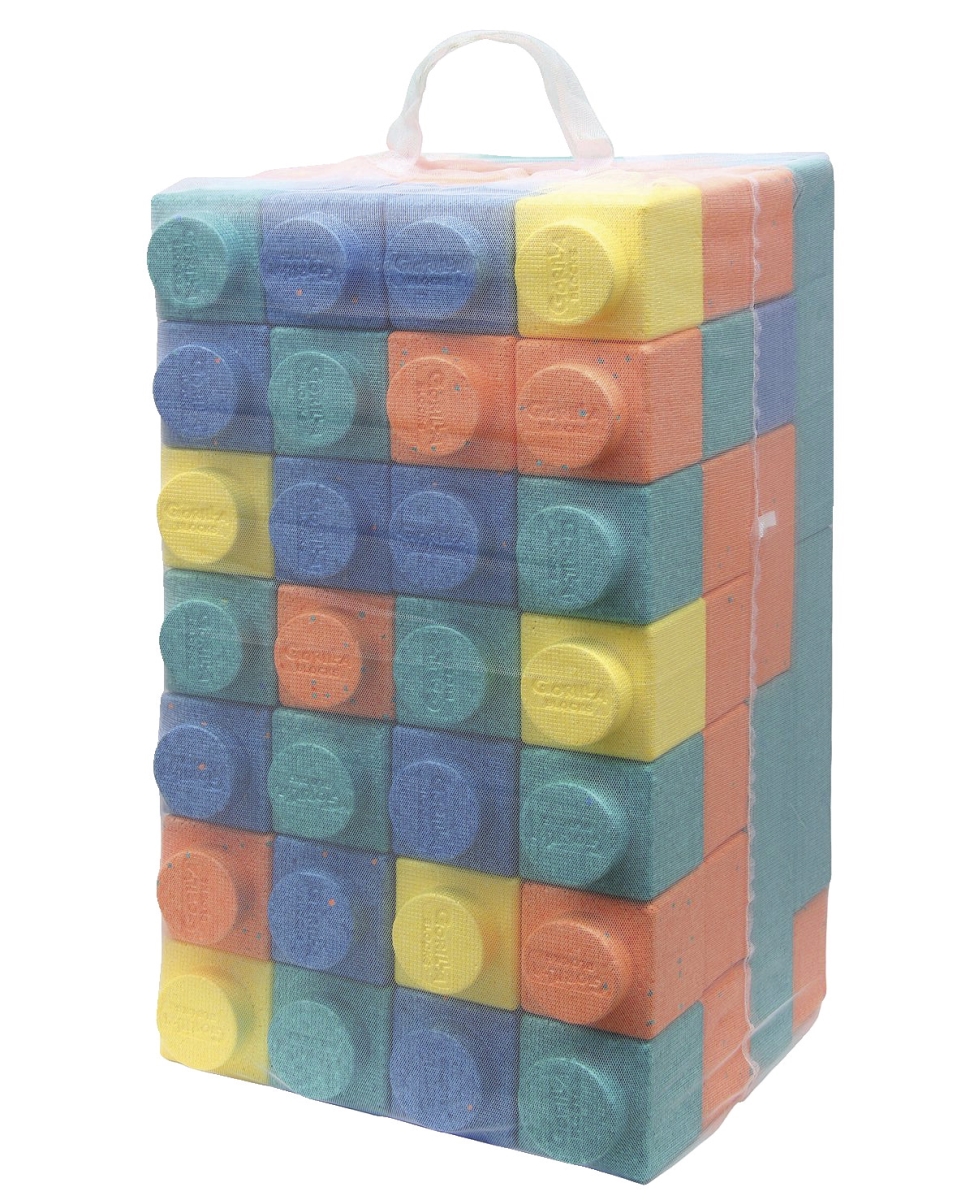 Picture of Creativity Street 1531299 Gorilla Blocks, Set of 66