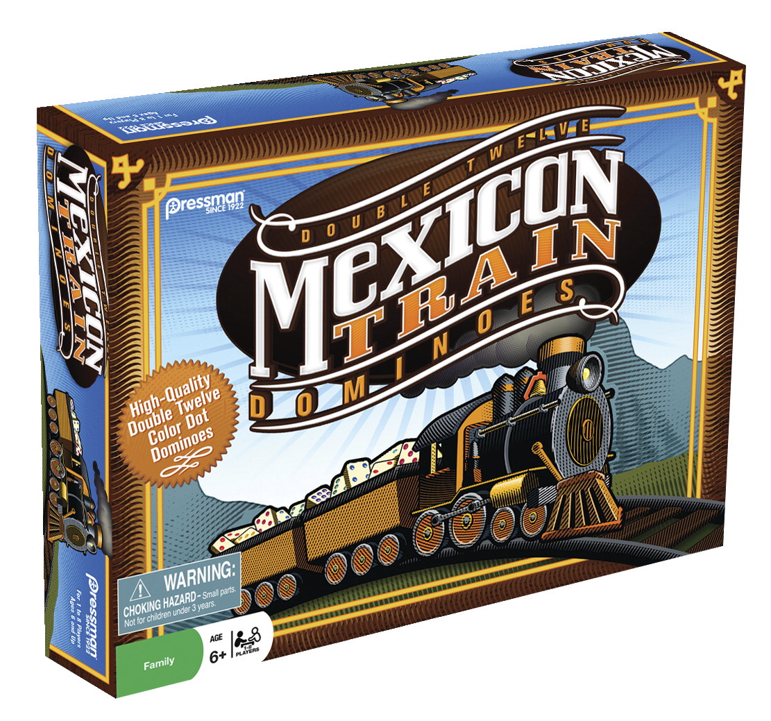 Picture of Pressman Toy 1567778 Mexican Train Game Dominoes