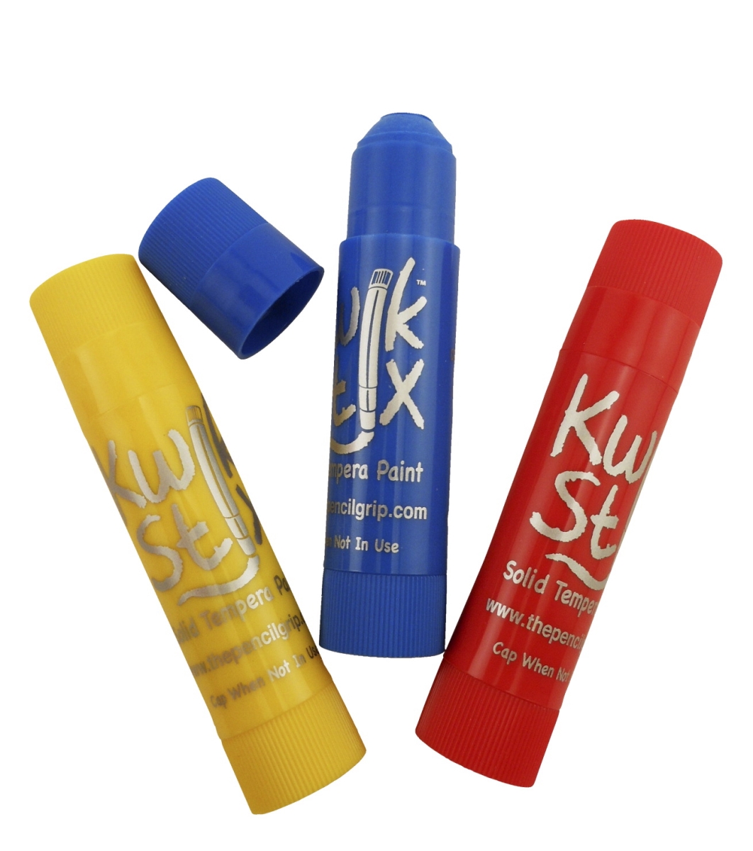 Pencil Grip  Kwik Stix Solid Tempera Paint, Assorted Colors - Set of 144