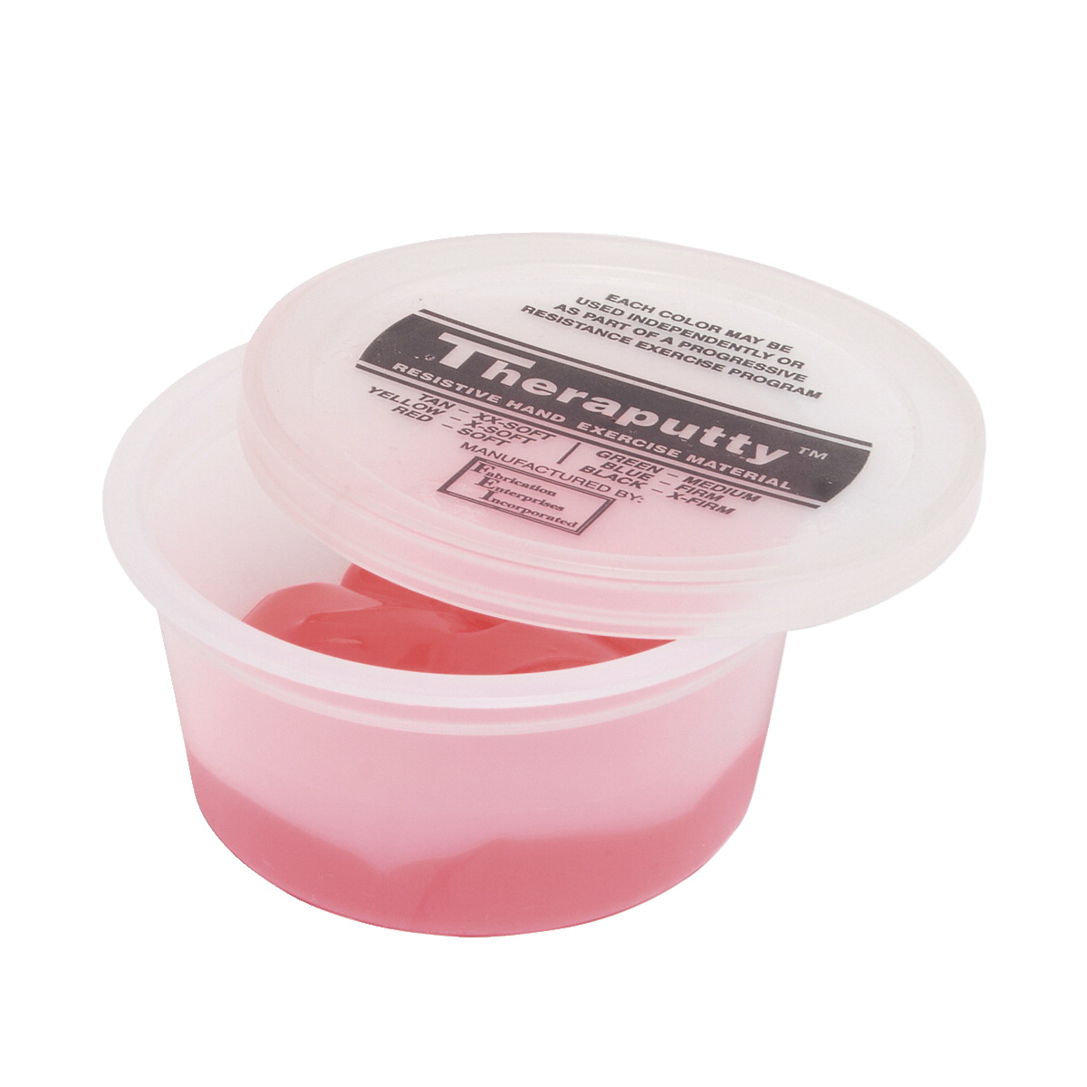 Picture of Fabrication Enterprises 1587043 2 oz Soft protective Theraputty&#44; Red
