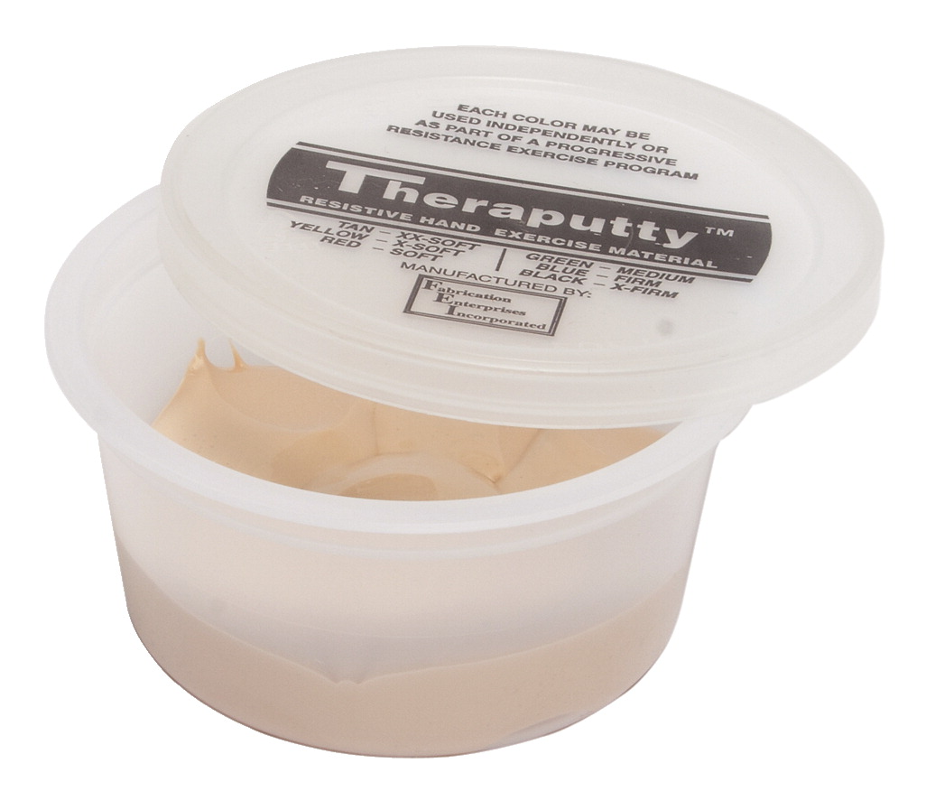 Picture of Theraputty 1587030 3 oz 2X-Soft protective Exercise Putty&#44; Tan