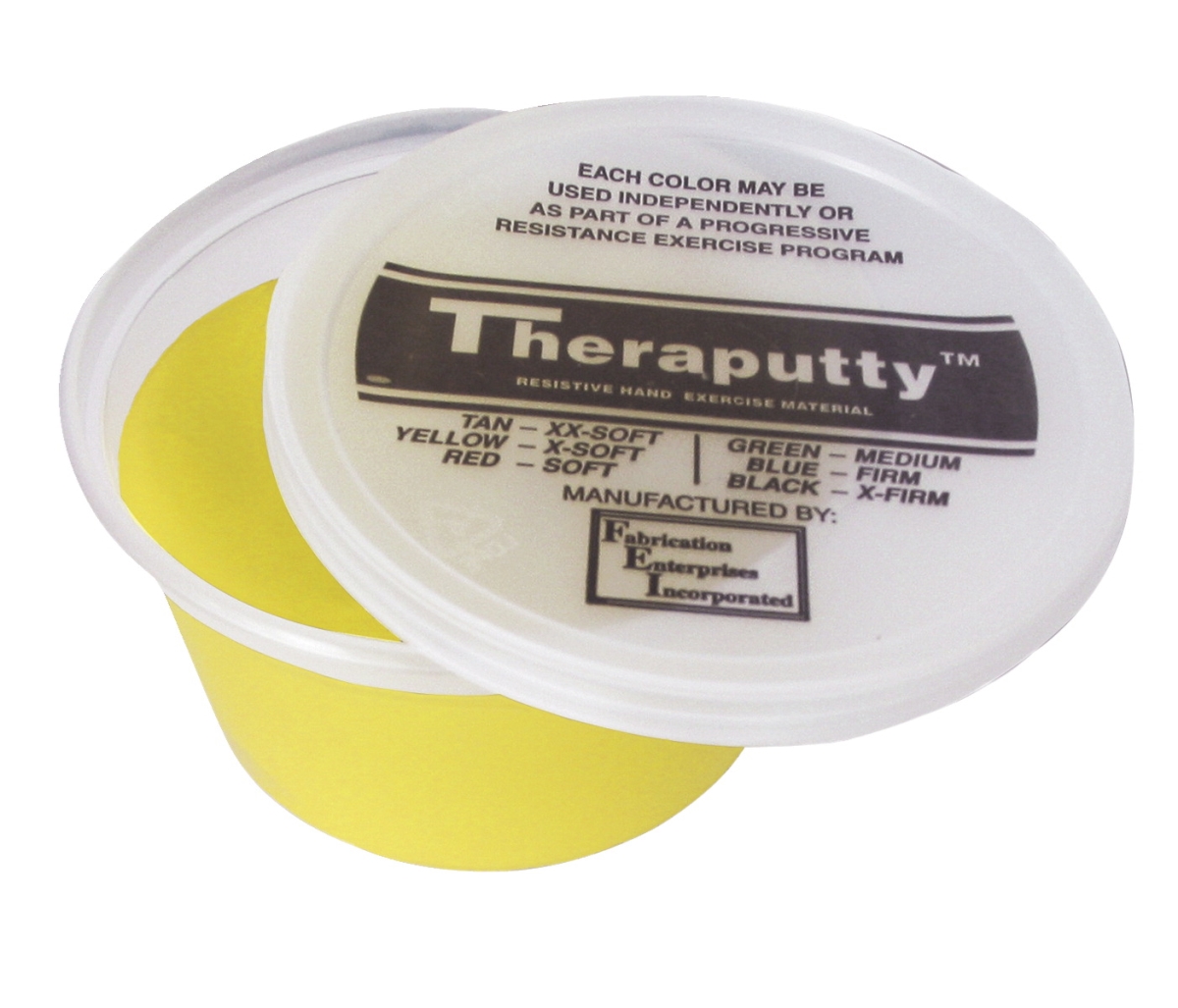 Picture of Theraputty 1587037 3 oz Extra-Soft protective Exercise Putty&#44; Yellow