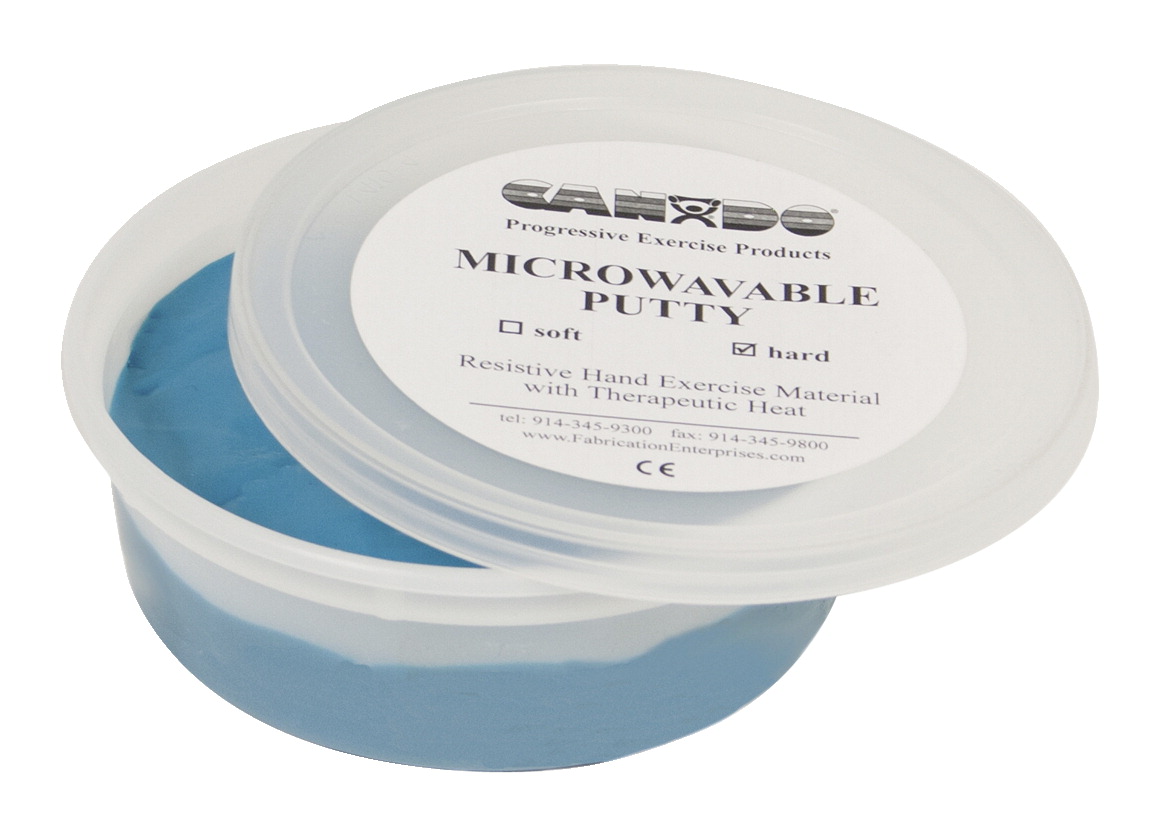 1587108 6 oz Firm Microwavable  Exercise Material, Blue