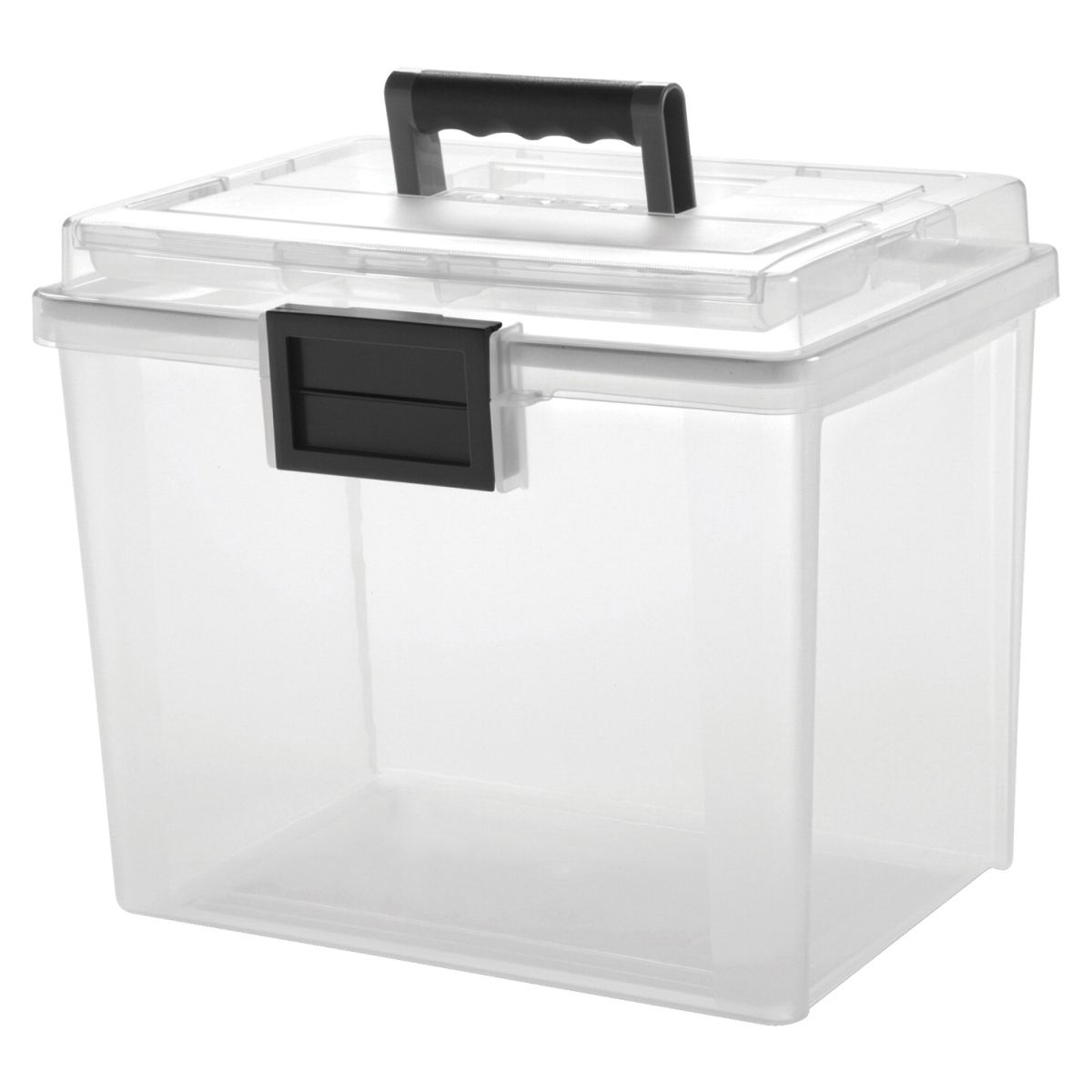 Picture of Iris USA 1508273 19 qt Ultimate Airtight Handy File Box&#44; Clear