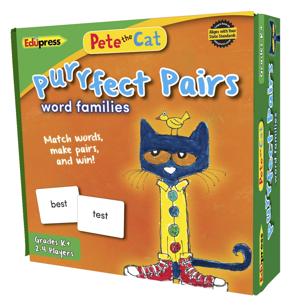 Picture of Edupress 1561165 Pete the Cat Word Families Game