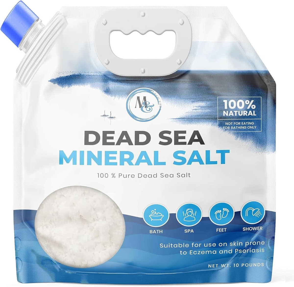 Picture of Marco Esra 758890102471 10 lbs Dead Sea Sea Bath Salt