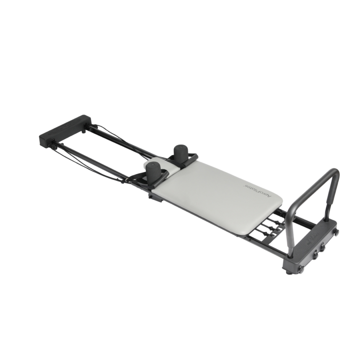 Picture of AeroPilates 55-4287 Reformer 287 with 3 Resistance Cords - Black & Gray