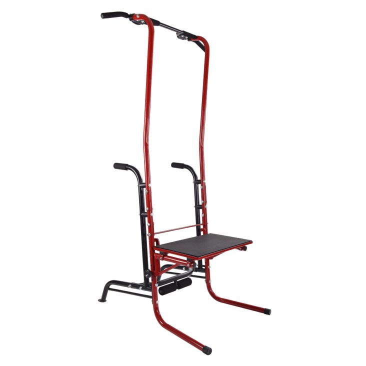 Picture of Stamina Products 50-1747 X AMRAP Power Tower&#44; Red & Black