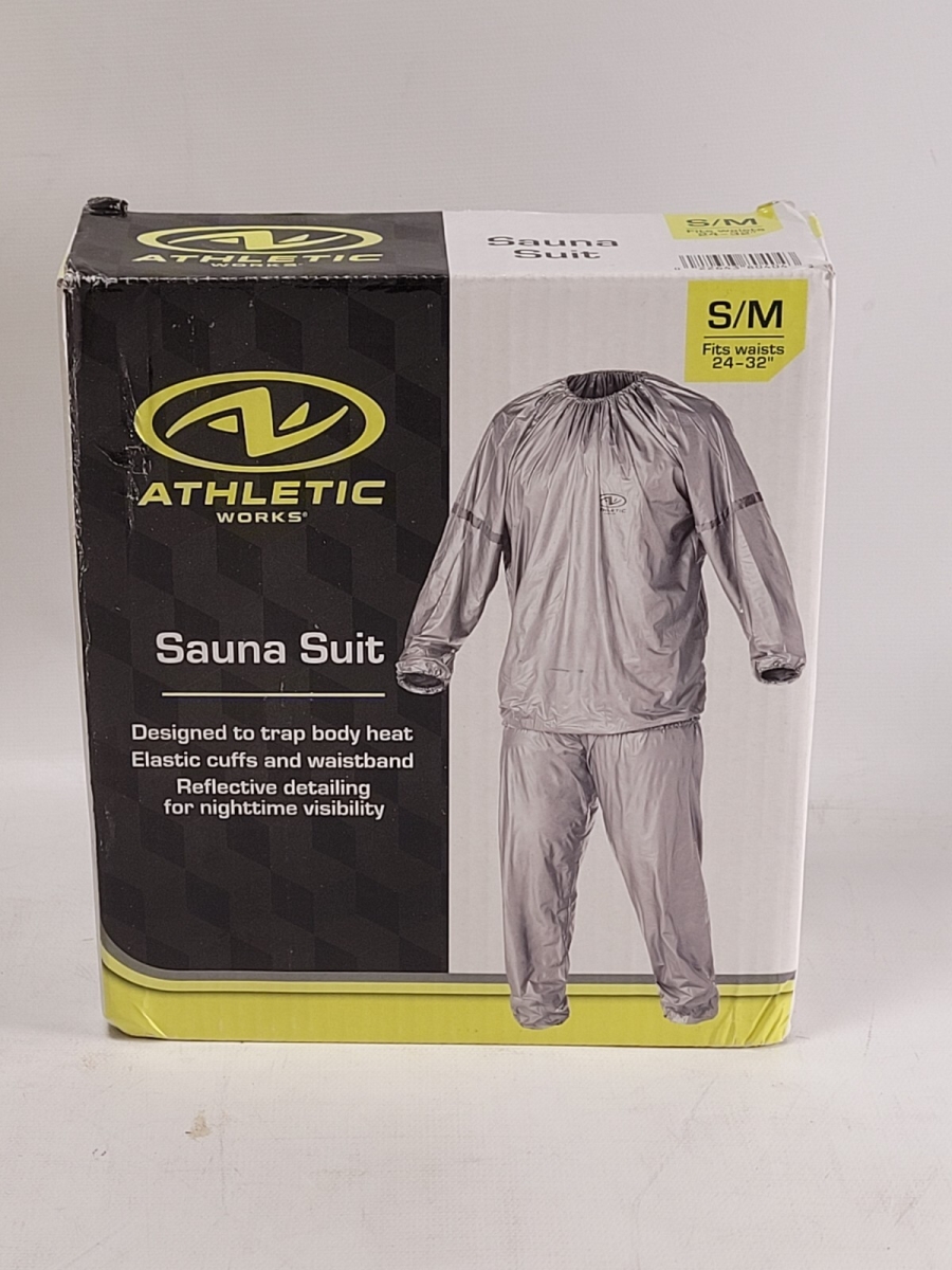 Picture of Stamina Products 05-0404 Silver & Grey Sauna Suit&#44; Small & Medium - Master - Pack of 24