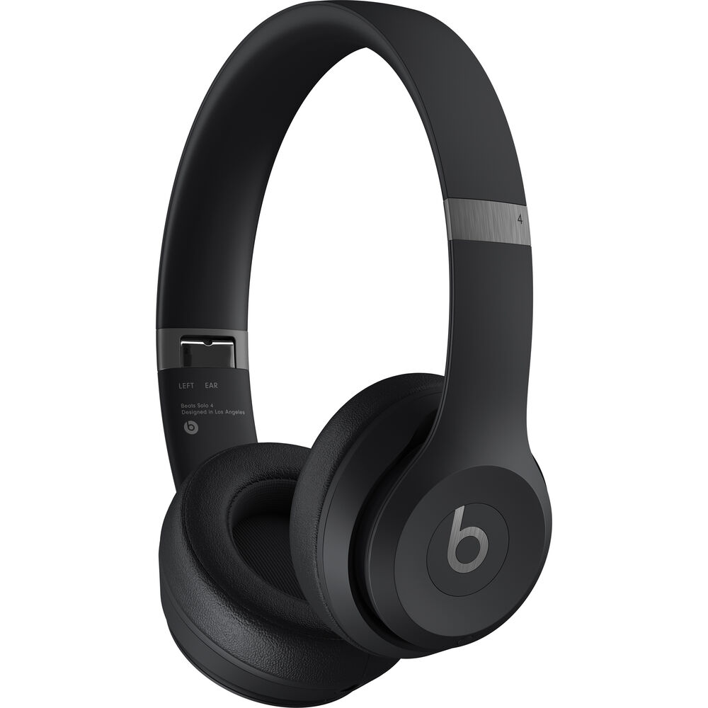 Picture of Beats MUW23LL-A Solo 4 True Wireless On-Ear Headphones&#44; Matte Black