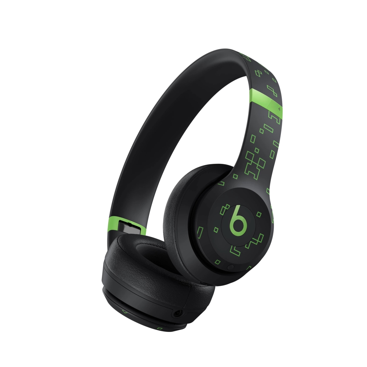 Picture of Beats MYJ03LL-A Solo 4 True Wireless On-Ear Headphones - Minecraft