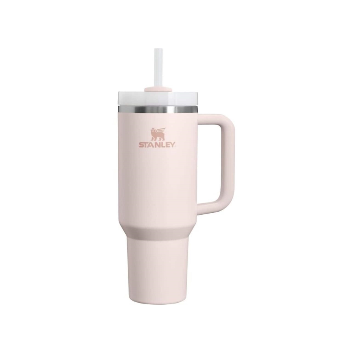 Picture of Stanley 10-12552-002 40 oz Quencher H2.0 Tumbler with Handle & Straw - Rose Quartz