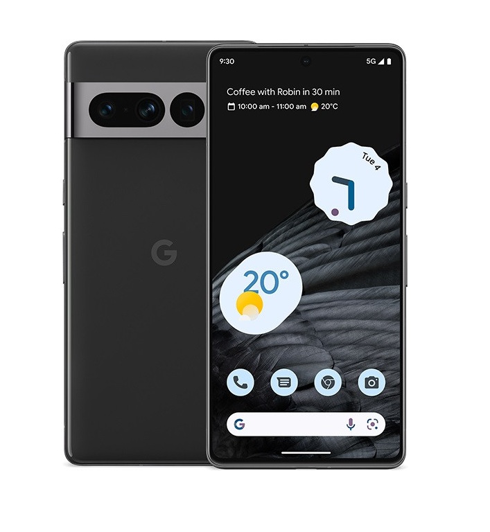 Picture of Google GA03459-US Pixel 7 Pro 512GB Mobile Phone - Obsidian